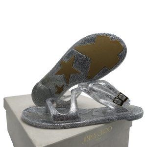 JIMMY CHOO Women's LANCE Jelly Gladiator Sandal